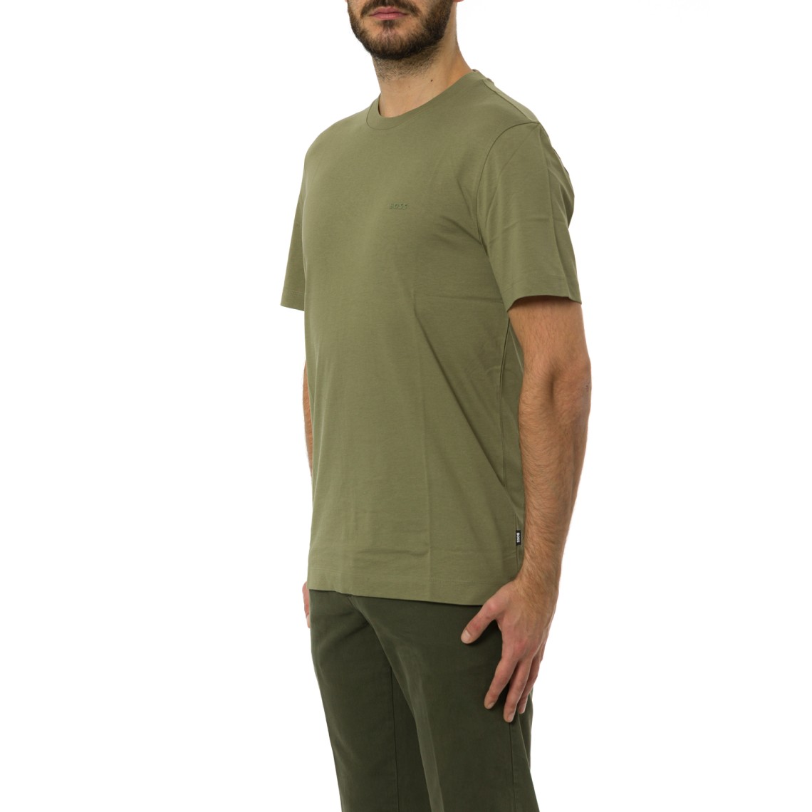 T-shirt Boss in cotone con stampa logo