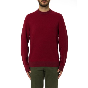 Maglia a girocollo Boss in lana vergine