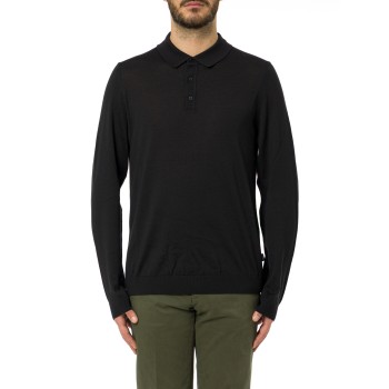 Polo in maglia di lana Boss