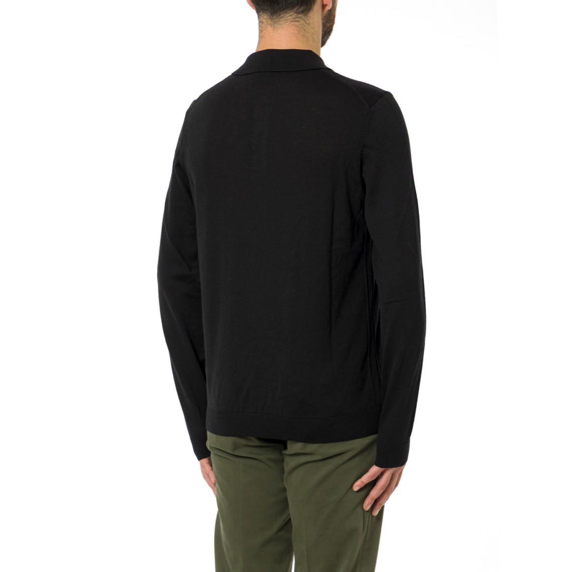 Polo in maglia di lana Boss