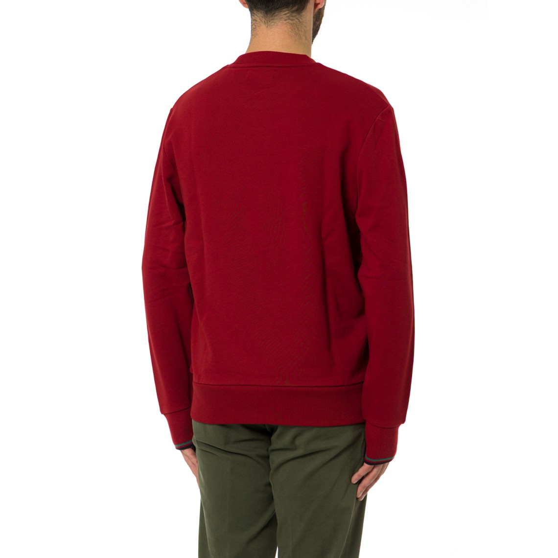 Maglia a girocollo con logo Fred Perry