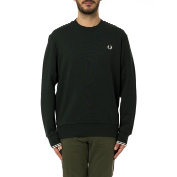 Maglia a girocollo con logo Fred Perry