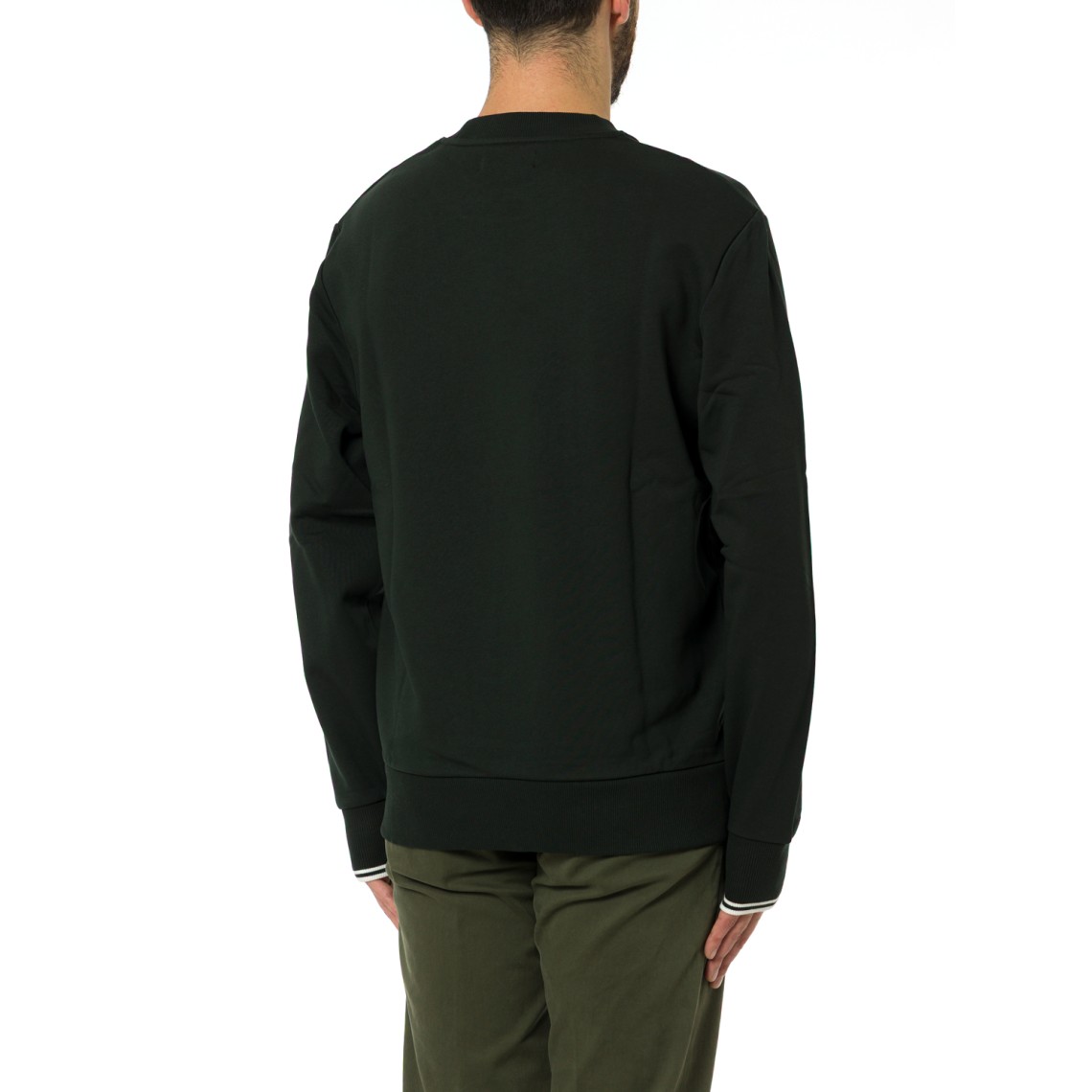 Maglia a girocollo con logo Fred Perry