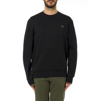 Maglia a girocollo con logo Fred Perry