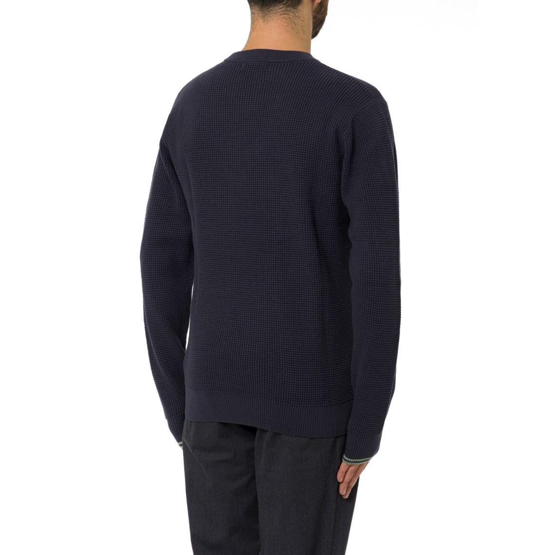 Maglione con lavorazione goffrata Fred Perry