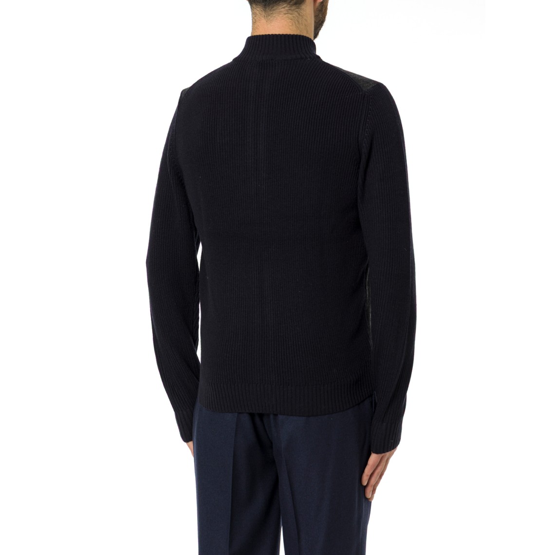 Maglia con zip Bugatti