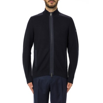 Maglia con zip Bugatti