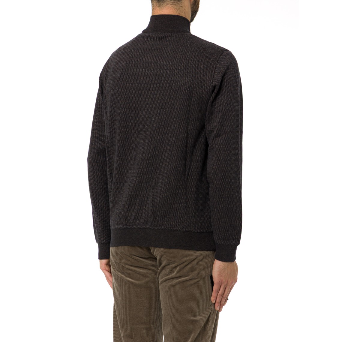 Maglia con zip Bugatti