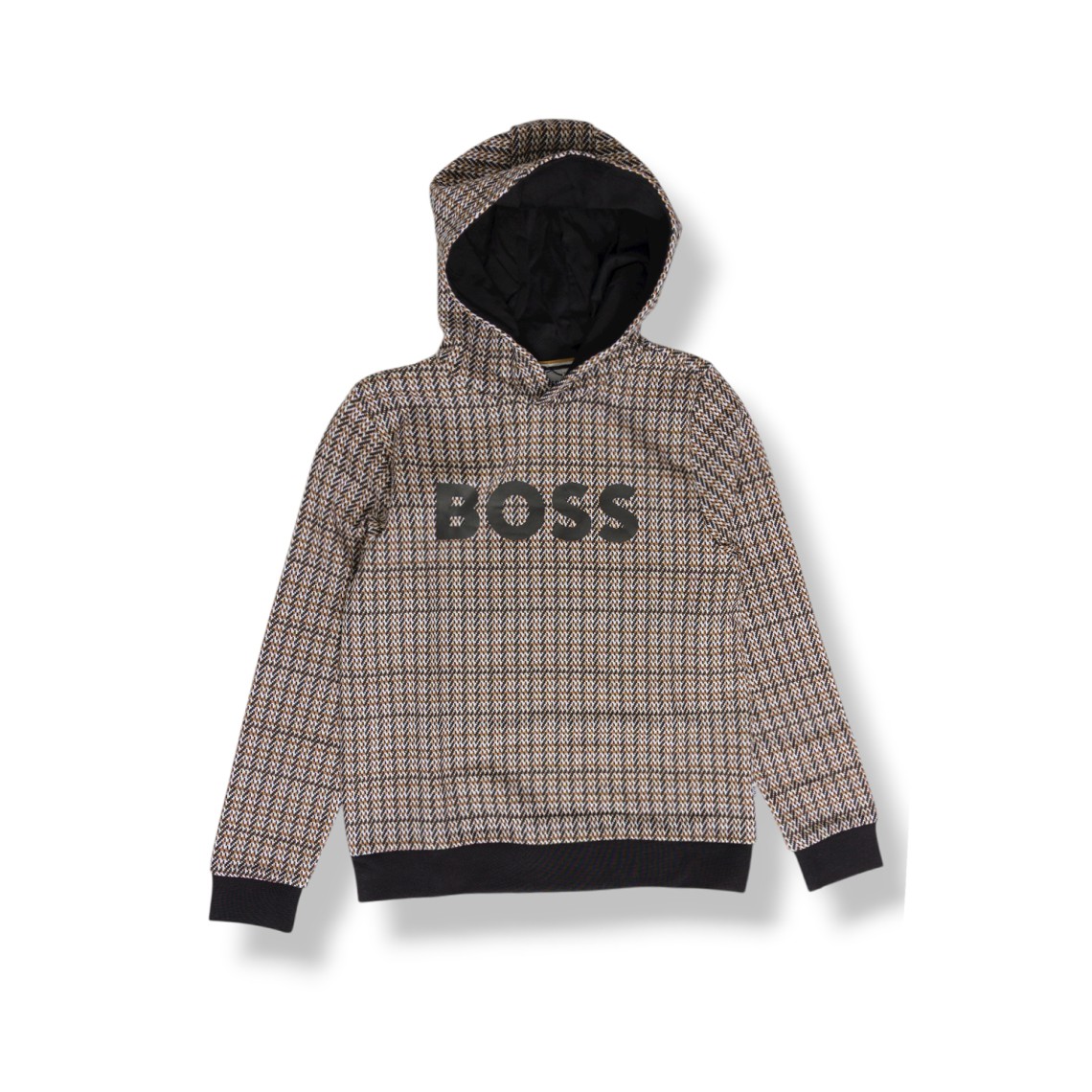 Felpa con cappuccio Boss bambino