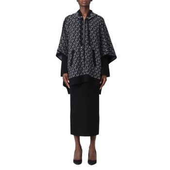 Mantella in maglia con monogram all-over Michael Kors