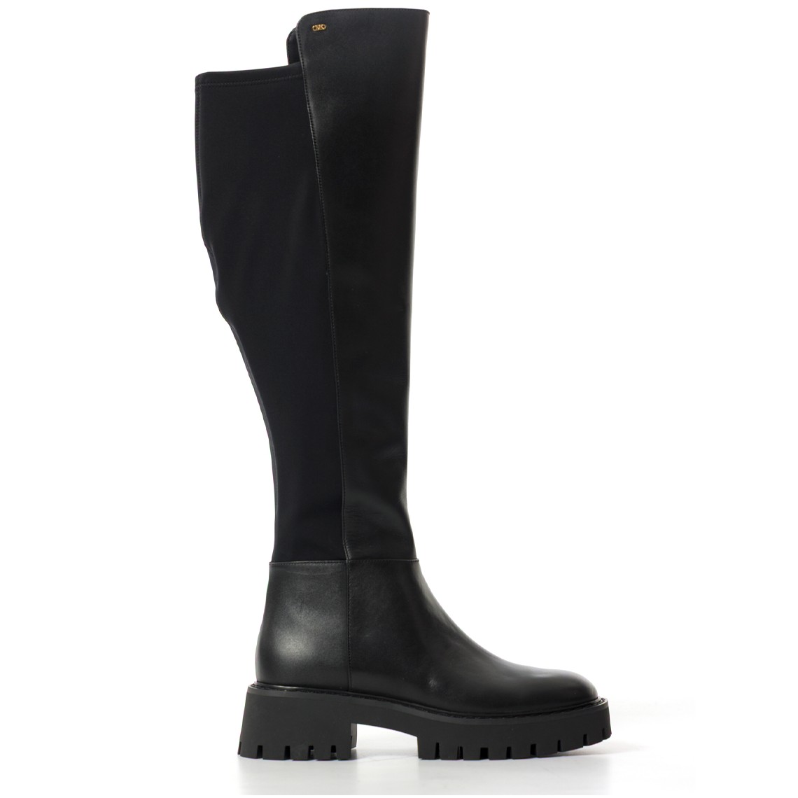 Stivale Asher Michael Kors in pelle e tessuto stretch