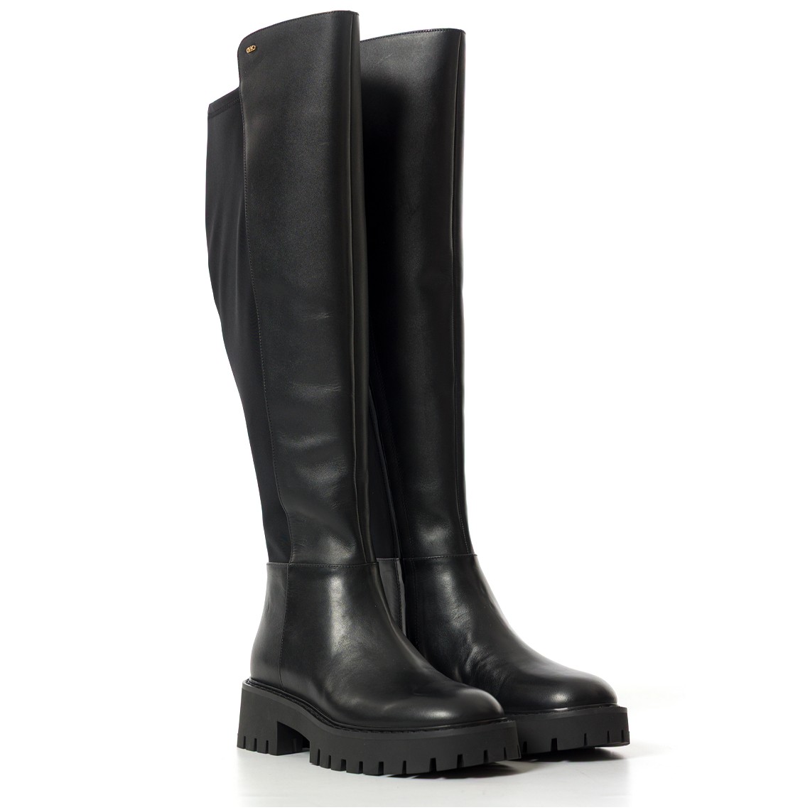 Stivale Asher Michael Kors in pelle e tessuto stretch