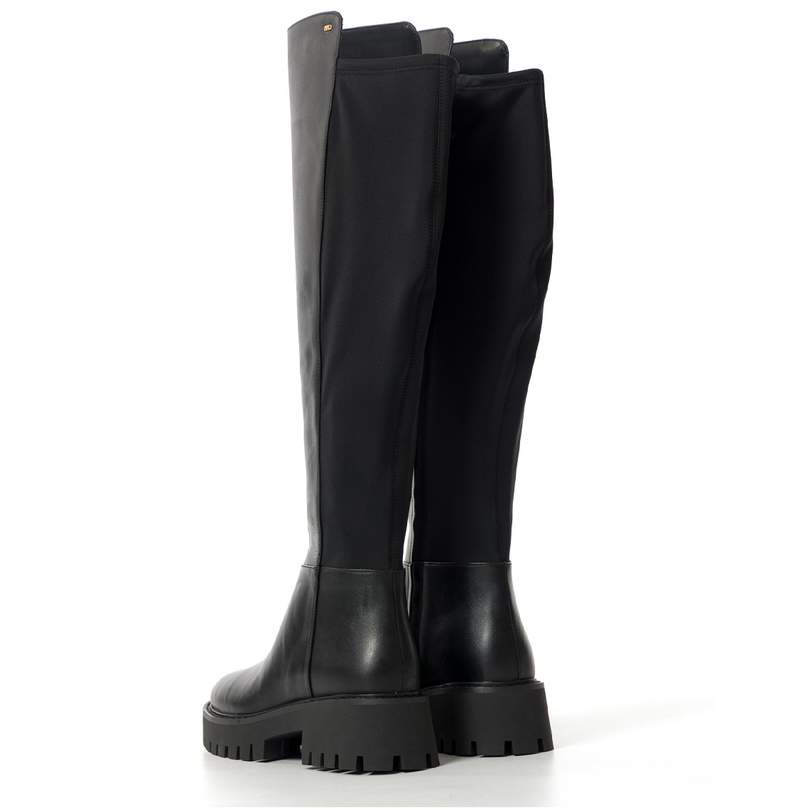 Stivale Asher Michael Kors in pelle e tessuto stretch