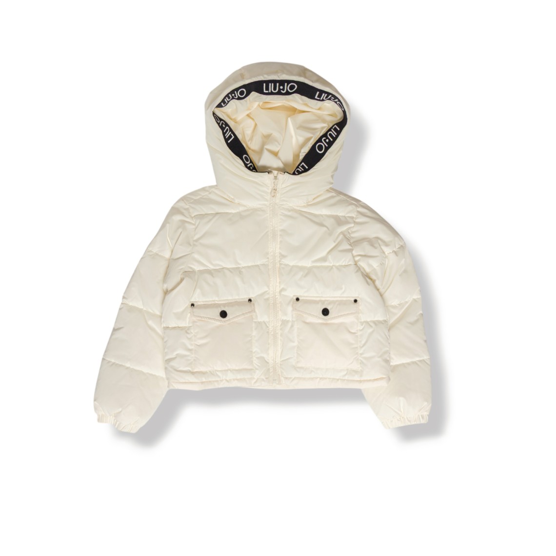 Giacca con cappuccio in poliestere Liu Jo