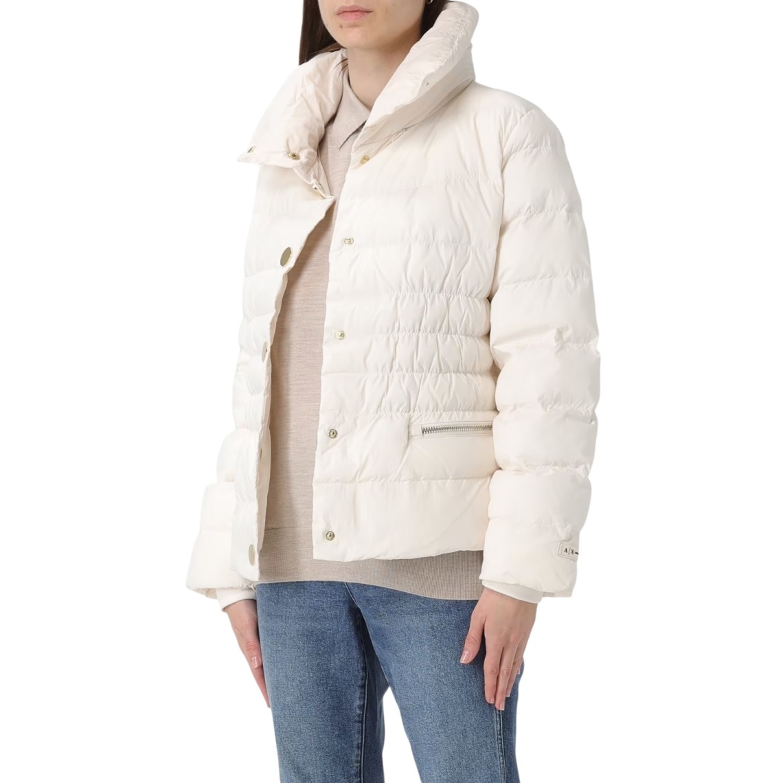 Piumino Armani Exchange in nylon trapuntato