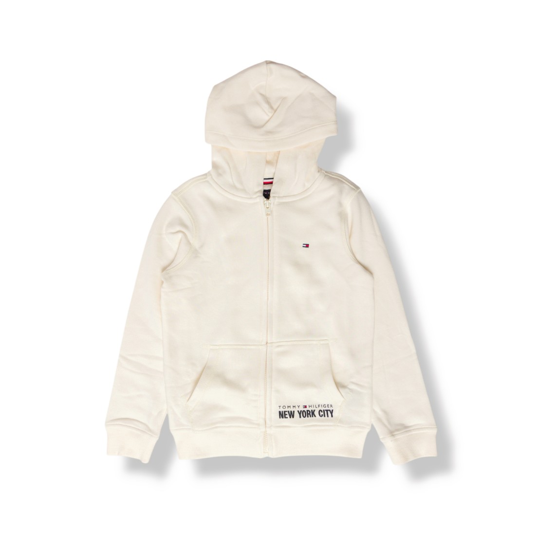 Felpa con zip e cappuccio Tommy Hilfiger