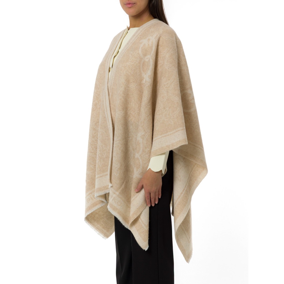 Mantella Croazia con motivo logo Love Birds Pinko