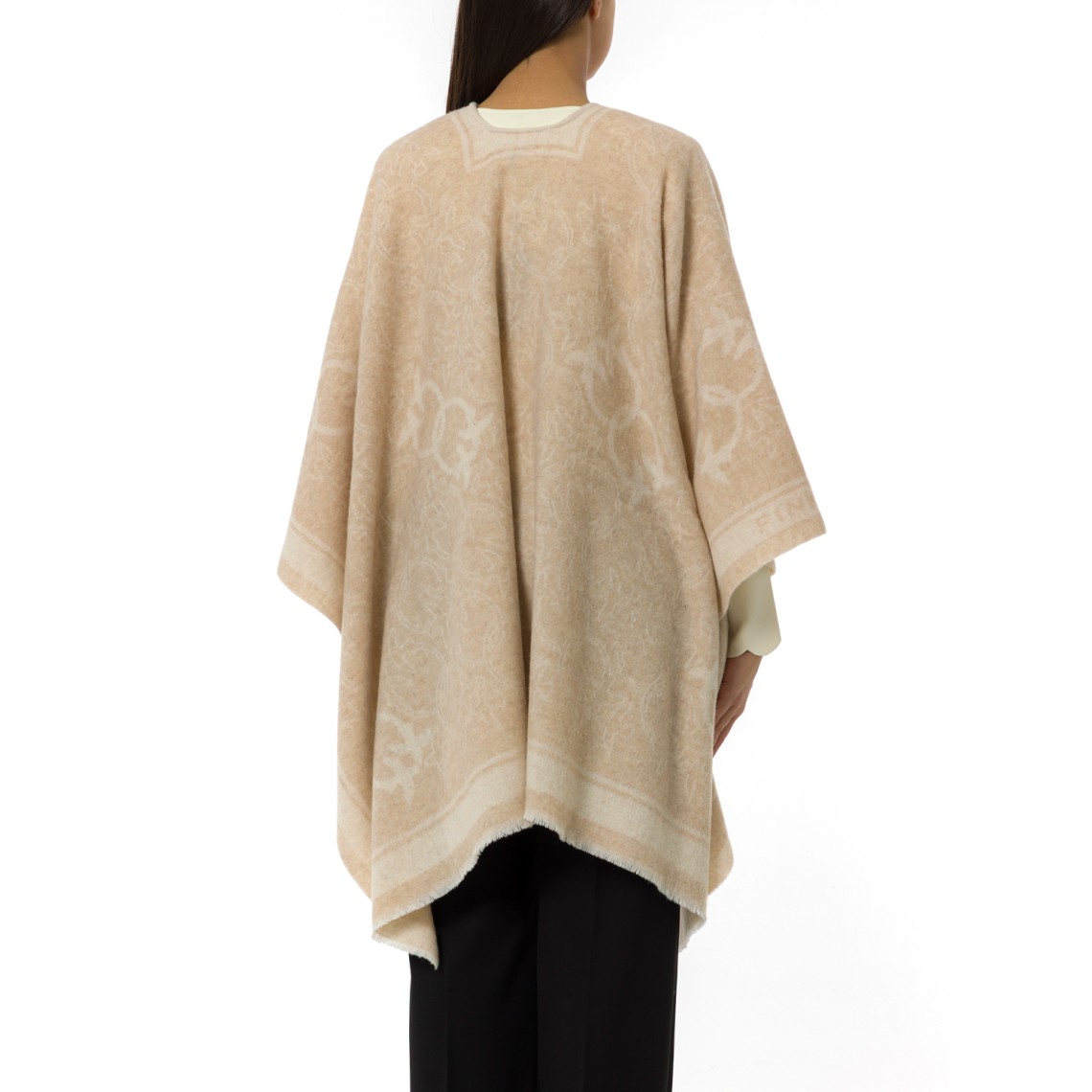 Mantella Croazia con motivo logo Love Birds Pinko