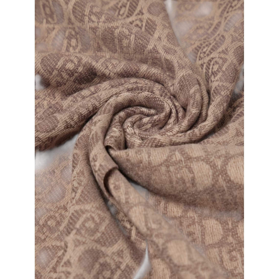 Sciarpa Liu Jo in maglia con monogram jacquard