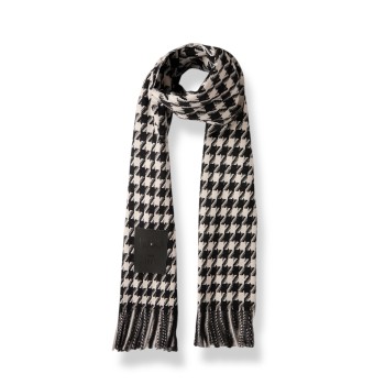 Stola jacquard in vichy Liu Jo