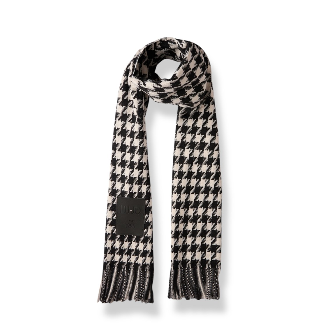 Stola jacquard in vichy Liu Jo