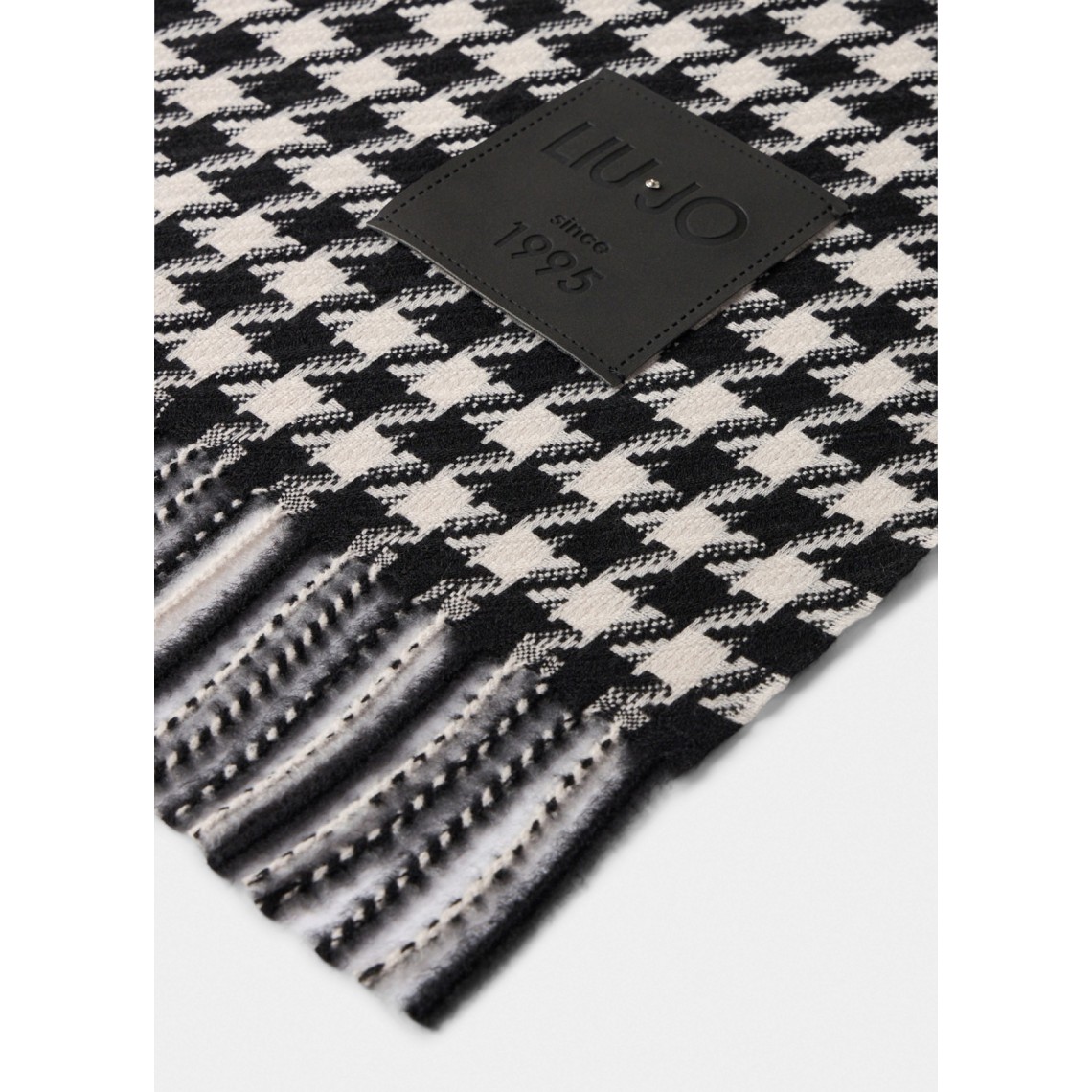 Stola jacquard in vichy Liu Jo