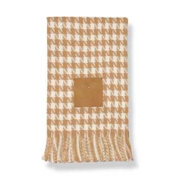 Sciarpa Liu Jo in in tessuto con motivo pied de poule