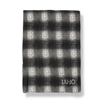 Sciarpa Liu Jo in viscosa stampa check