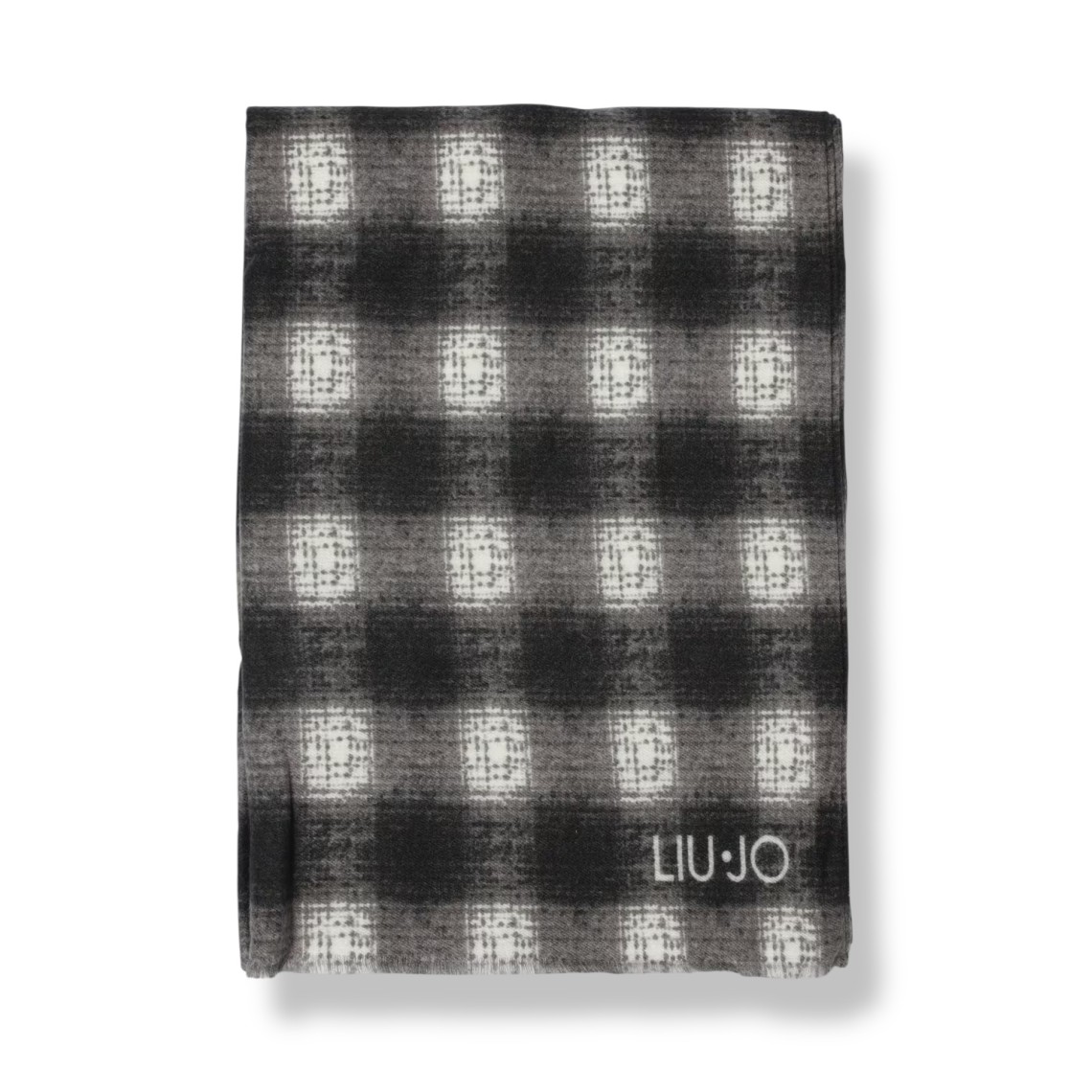 Sciarpa Liu Jo in viscosa stampa check