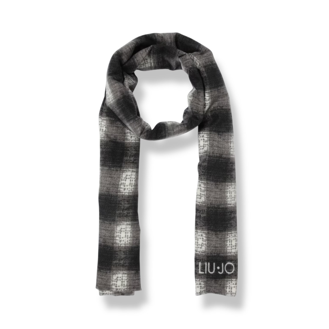 Sciarpa Liu Jo in viscosa stampa check