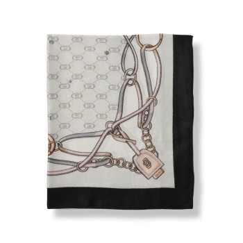 Sciarpa Liu Jo in viscosa jacquard