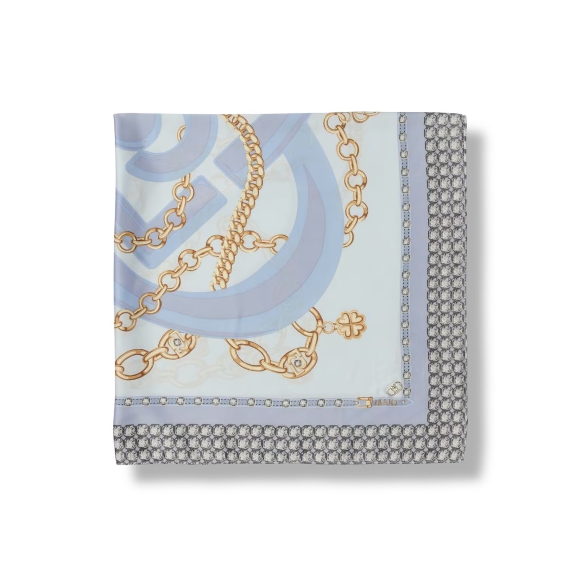 Foulard Liu Jo in twill con stampa animalier