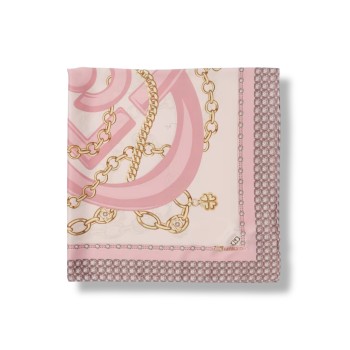 Foulard Liu Jo in twill con stampa animalier