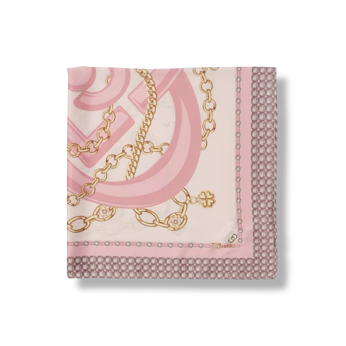 Foulard Liu Jo in twill con stampa animalier