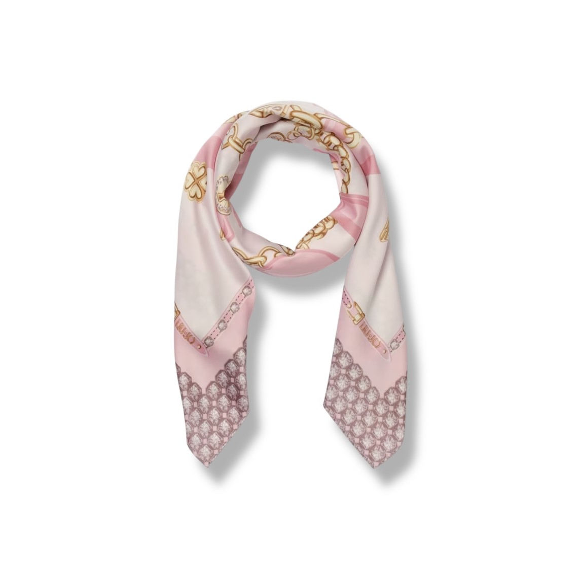 Foulard Liu Jo in twill con stampa animalier