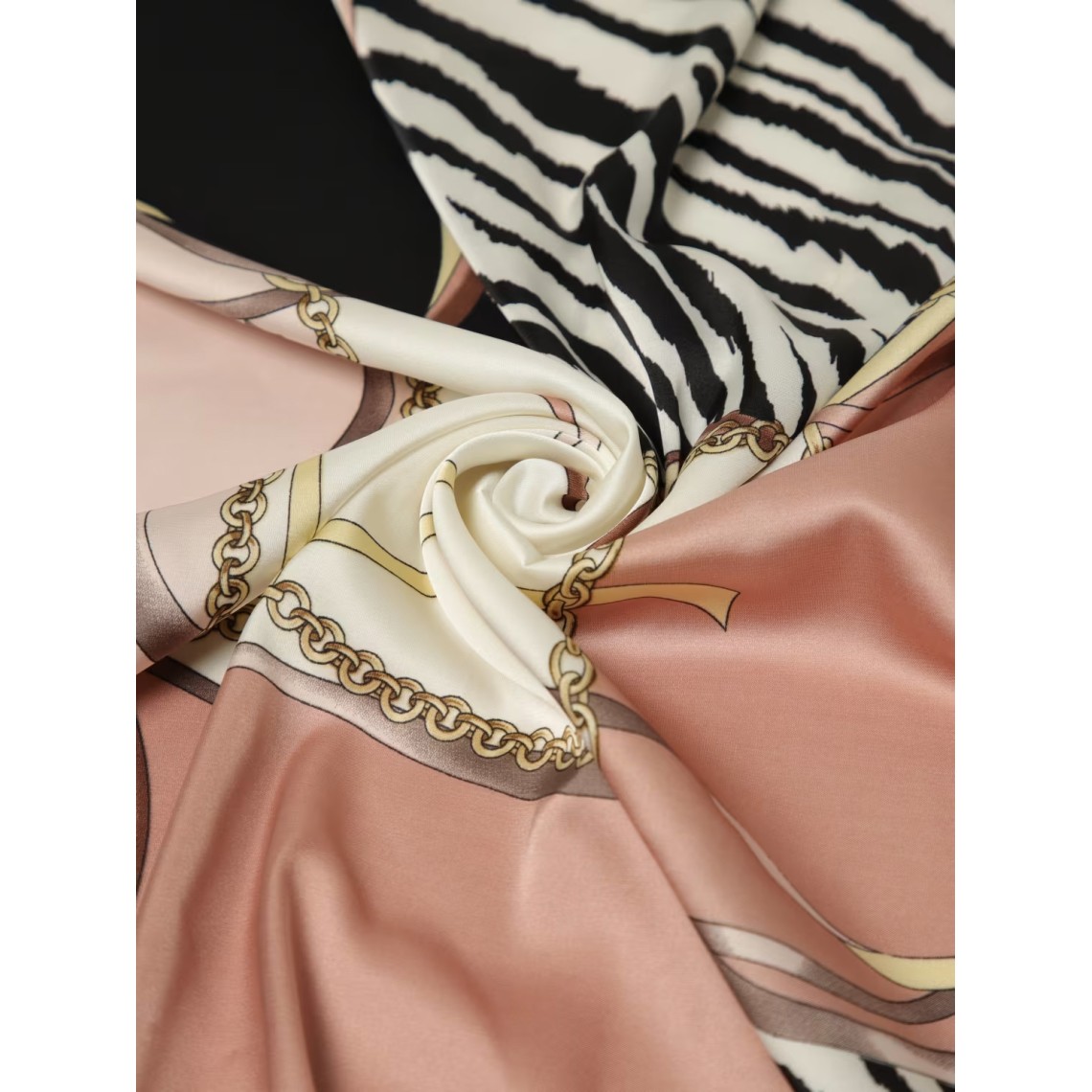 Foulard Liu Jo in twill con stampa animalier