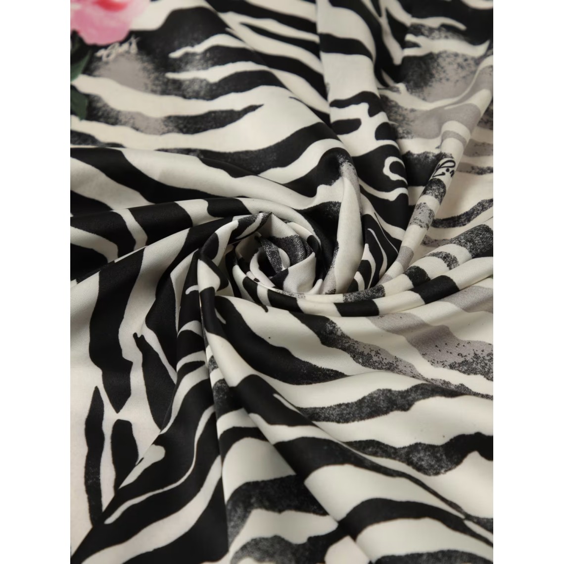 Foulard Liu Jo in twill con stampa animalier