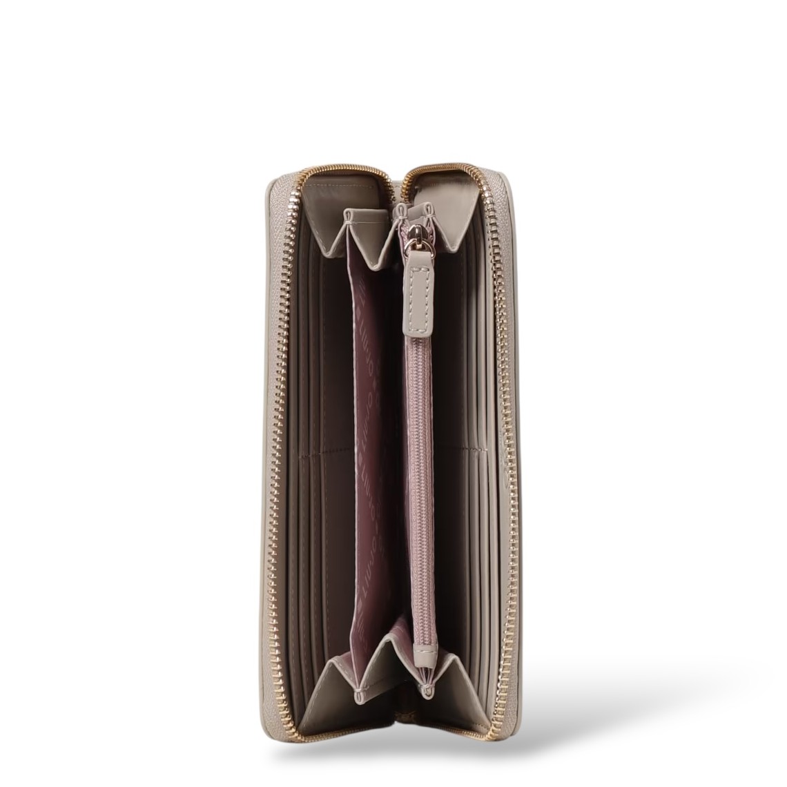 Portafoglio continental in pelle sintetica saffiano Liu Jo