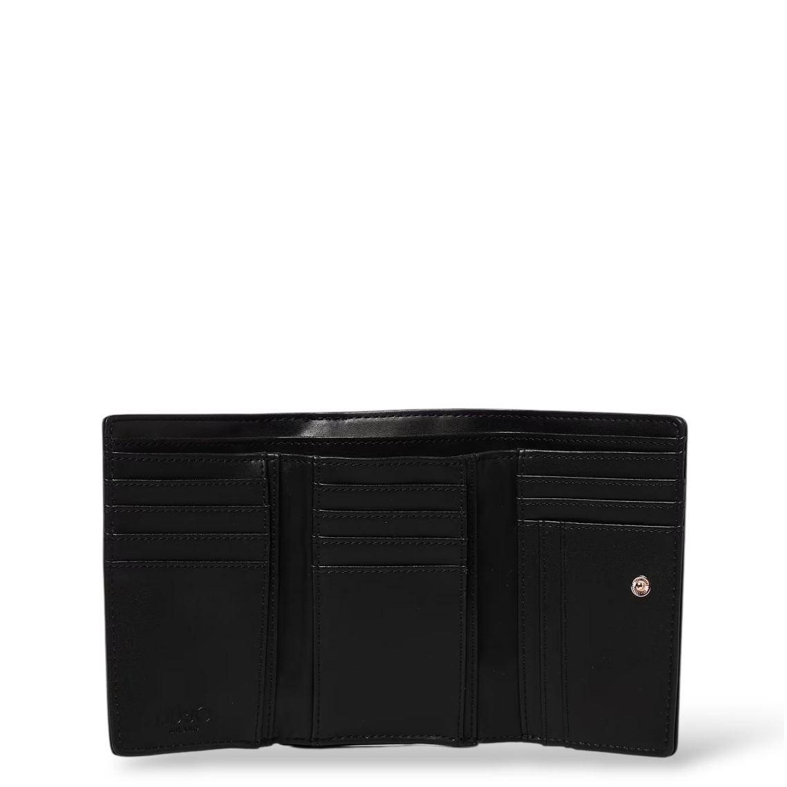 Portafoglio in pelle sintetica logata Liu Jo