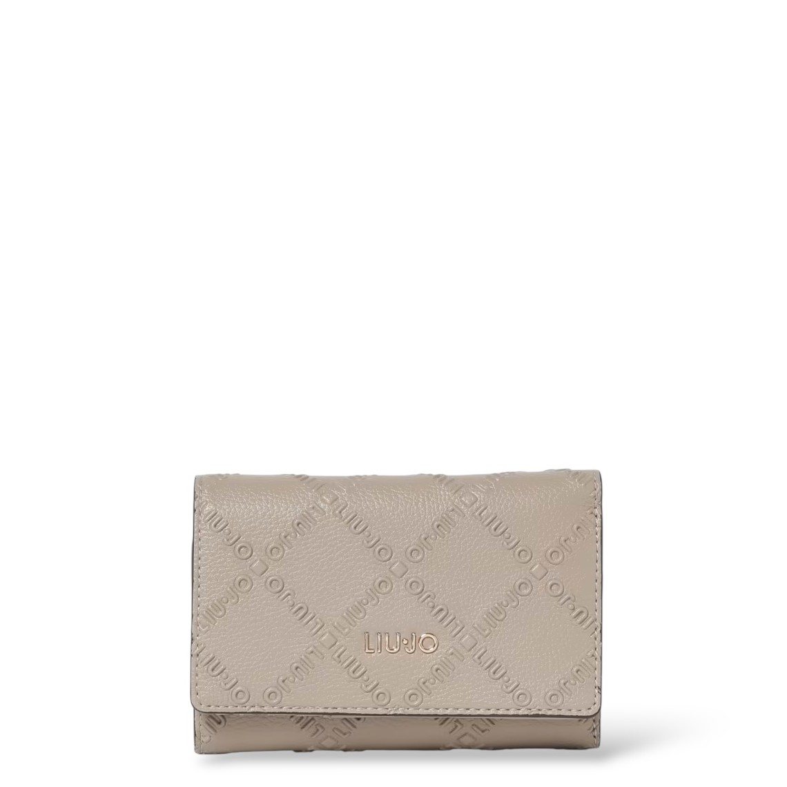 Portafoglio in pelle sintetica logata Liu Jo