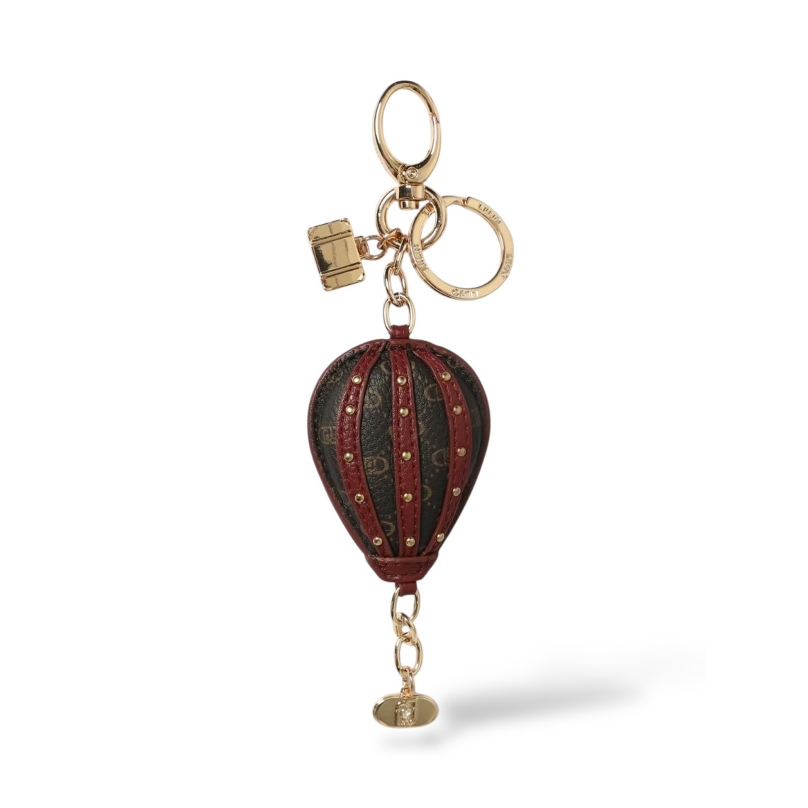 Portachiavi Liu Jo in pelle sintetica ed ottone