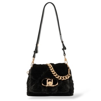 Borsa LaPuffy piccola in pelliccia sintetica Liu Jo