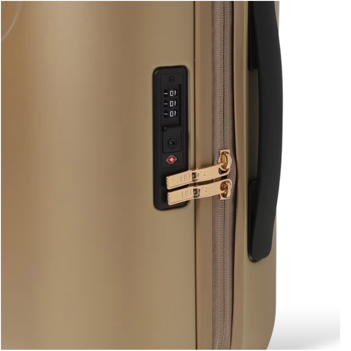 Valigia in policarbonato con maxi logo Liu Jo