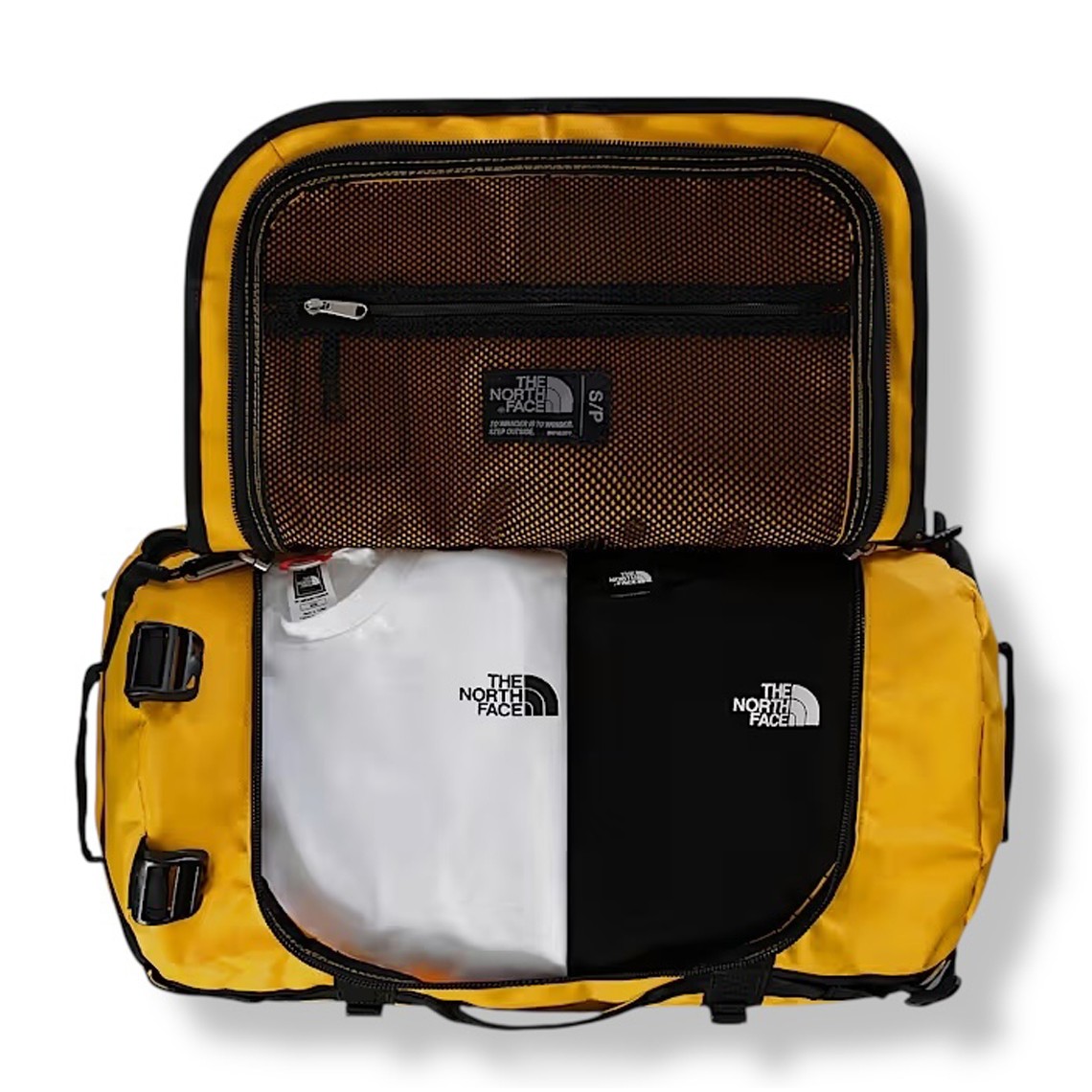 Borsa Duffel Base Camp The North Face in tessuto tecnico riciclato
