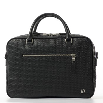 Borsa Briefcase con tracolla removibile Armani Exchange