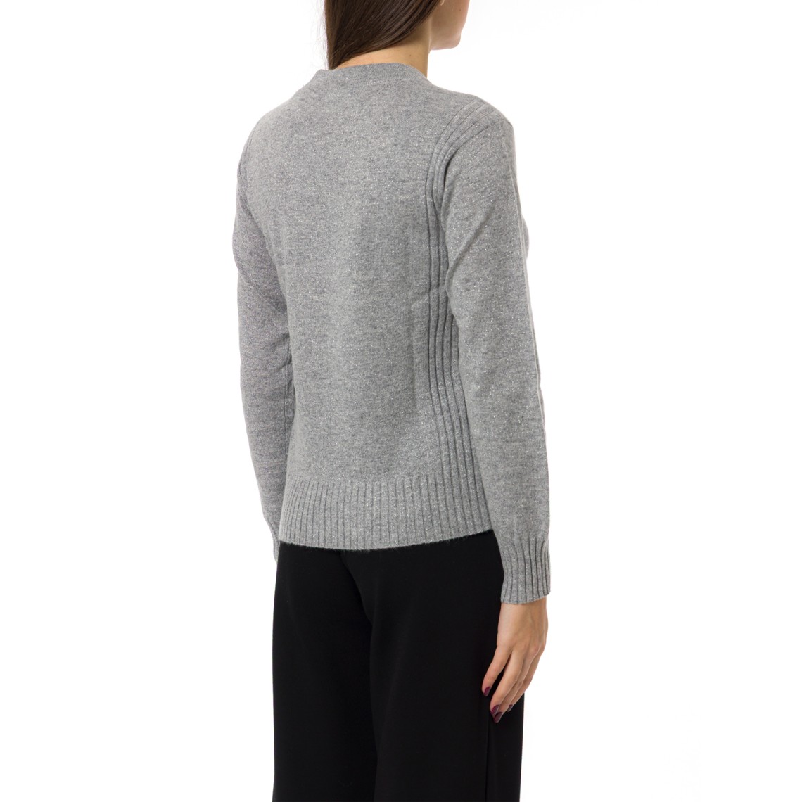 Maglia girocollo lurex Armani Exchnge