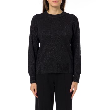 Maglia girocollo lurex Armani Exchnge