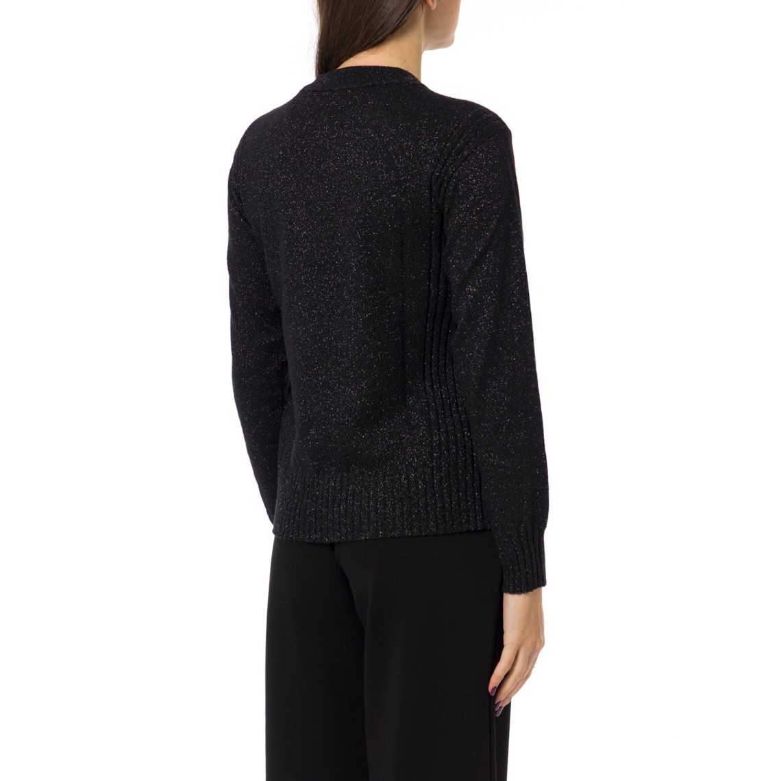 Maglia girocollo lurex Armani Exchnge