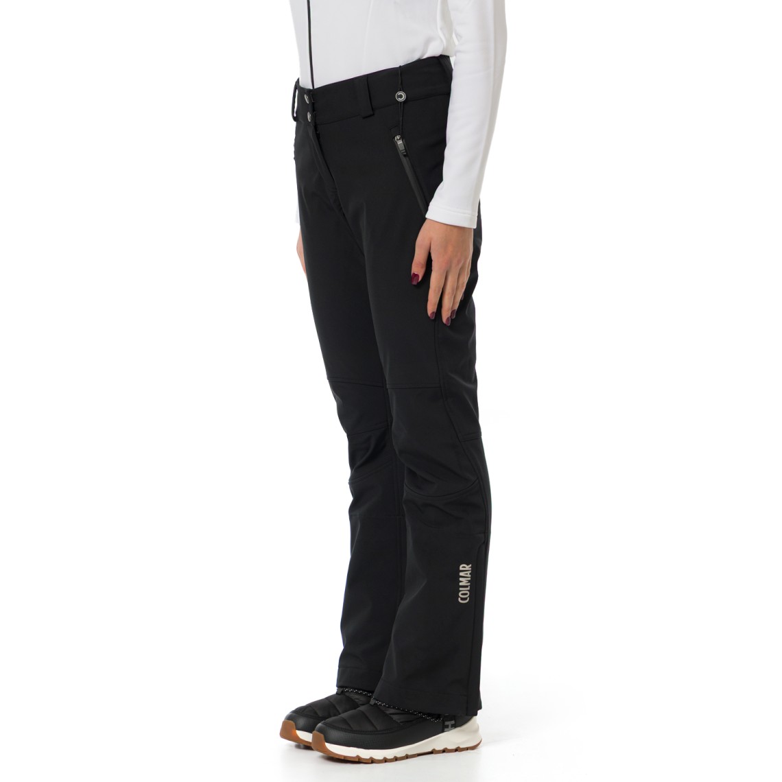 Pantaloni da sci Colmar in softshell wonder