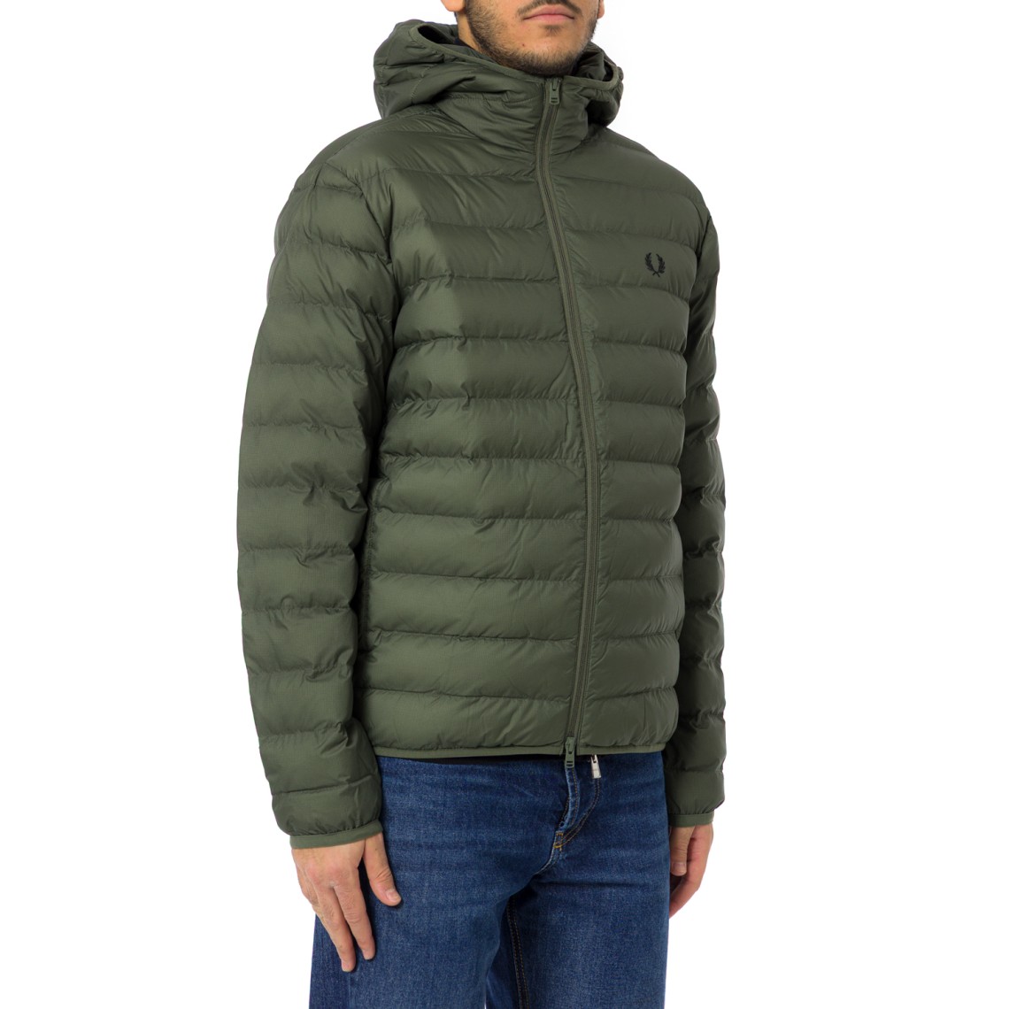 Giacca termica con cappuccio Fred Perry